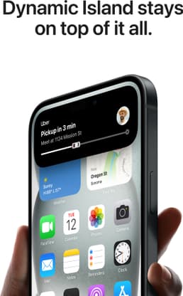Apple iPhone 15 (Black, 128 GB) - Thumbnail 6