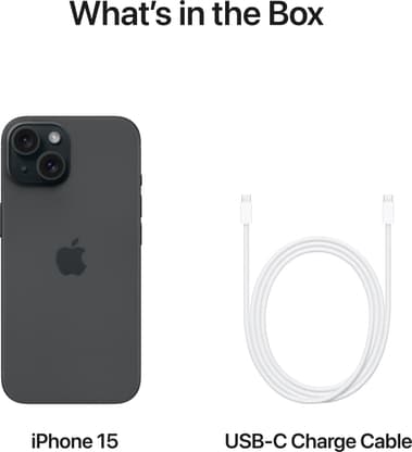Apple iPhone 15 (Black, 128 GB) - Thumbnail 9