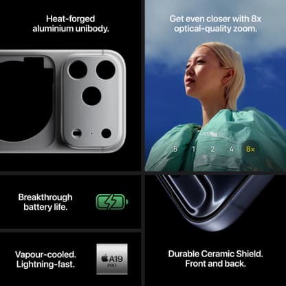 Apple iPhone 17 Pro Max (Silver, 512 GB) - Thumbnail 6