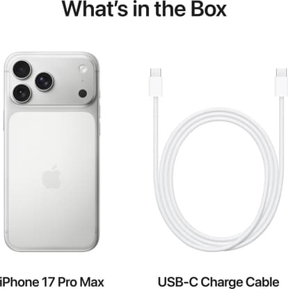 Apple iPhone 17 Pro Max (Silver, 512 GB) - Thumbnail 8