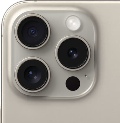 Apple iPhone 15 Pro (Natural Titanium, 128 GB) - Thumbnail 3