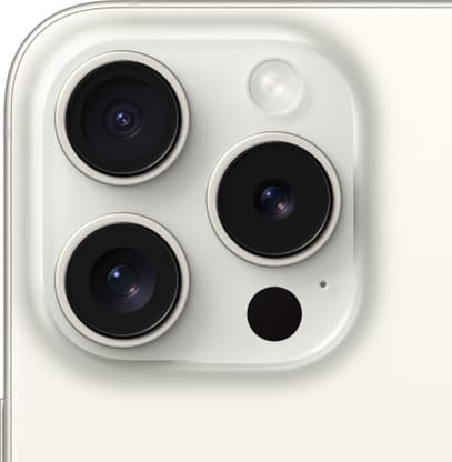Apple iPhone 15 Pro (White Titanium, 256 GB) - Thumbnail 3