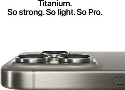 Apple iPhone 15 Pro (White Titanium, 256 GB) - Thumbnail 6