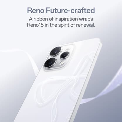 OPPO Reno15 5G (Aurora Blue, 256 GB) - Thumbnail 2