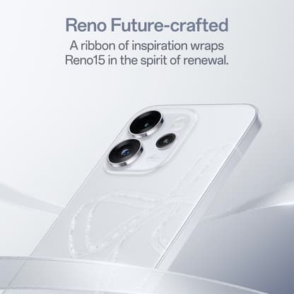 OPPO Reno15 Pro Mini 5G (Crystal Pink, 256 GB) - Thumbnail 2