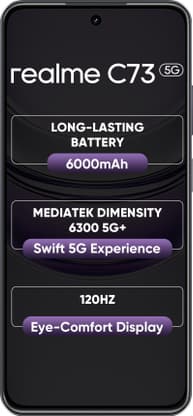realme C73 5G (Onyx Black, 64 GB) - Thumbnail 7