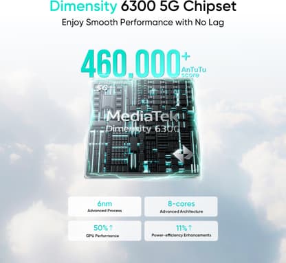 realme 14T 5G (Surf Green, 256 GB) - Thumbnail 9
