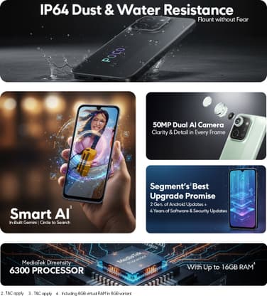 POCO C85 5G (Mystic Purple, 128 GB) - Thumbnail 3