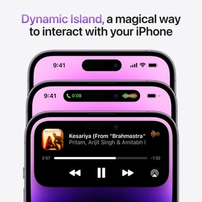 Apple iPhone 14 Pro (Deep Purple, 256 GB) - Thumbnail 7