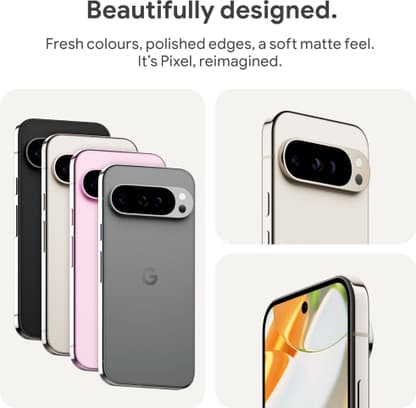 Google Pixel 9 Pro (Porcelain, 256 GB) - Thumbnail 2