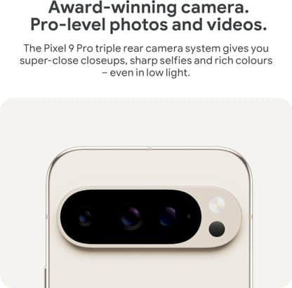 Google Pixel 9 Pro (Porcelain, 256 GB) - Thumbnail 3