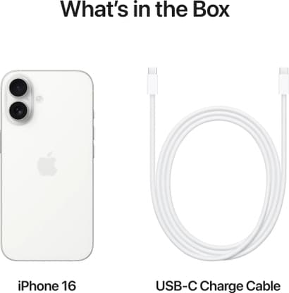 Apple iPhone 16 (White, 128 GB) - Thumbnail 8