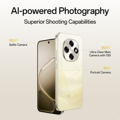OPPO F31 Pro 5G (Desert Gold, 128 GB) - Thumbnail 2