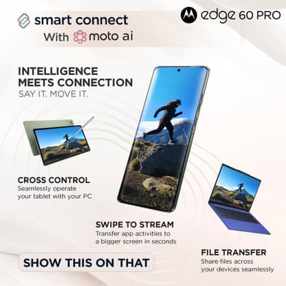 MOTOROLA Edge 60 Pro (Pantone Shadow, 256 GB) - Thumbnail 12