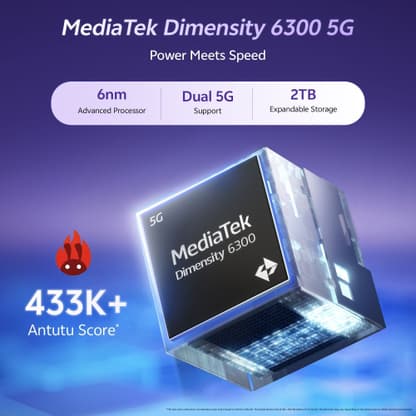vivo T4 Lite 5G Charger in the Box (Prism Blue, 128 GB) - Thumbnail 8