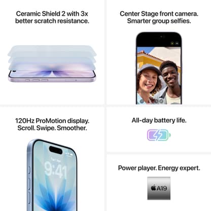 Apple iPhone 17 (Lavender, 256 GB) - Thumbnail 6