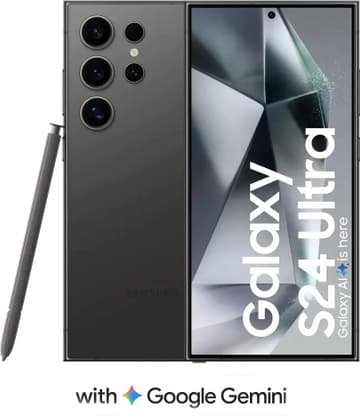 Samsung Galaxy S24 Ultra 5G (Titanium Black, 256 GB) - Product Image