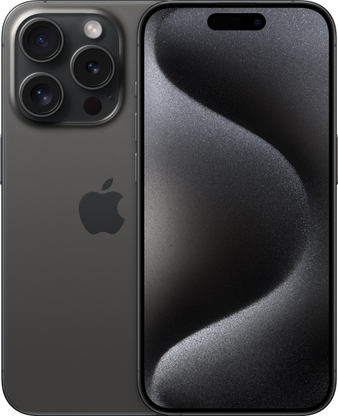Apple iPhone 15 Pro (Black Titanium, 1 TB)