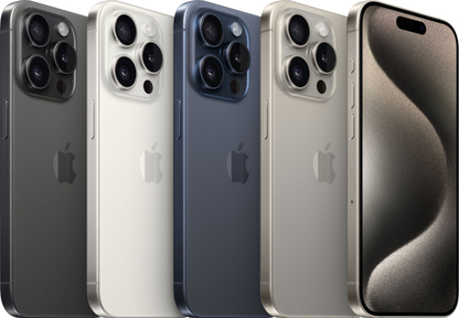 Apple iPhone 15 Pro (Natural Titanium, 128 GB) - Thumbnail 5