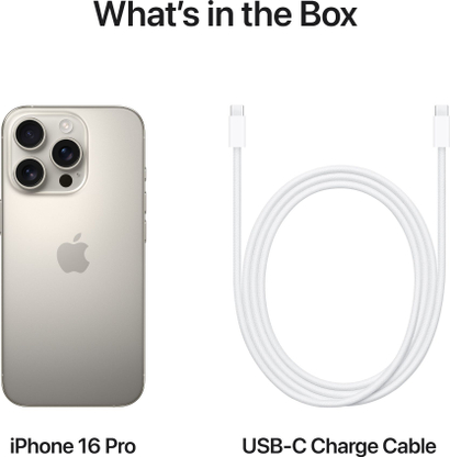 Apple iPhone 16 Pro (Natural Titanium, 128 GB) - Thumbnail 9