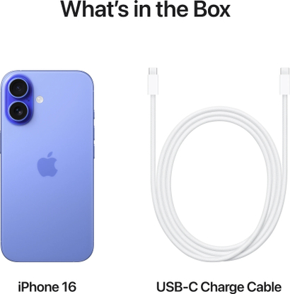 Apple iPhone 16 (Ultramarine, 128 GB) - Thumbnail 7
