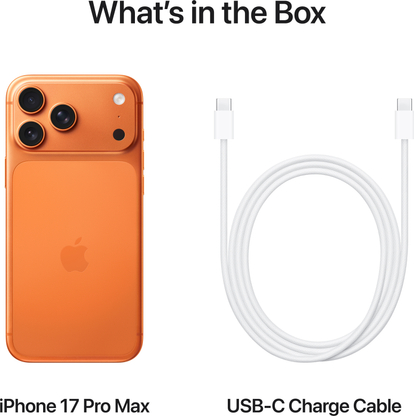 Apple iPhone 17 Pro Max (Cosmic Orange, 256 GB) - Thumbnail 8