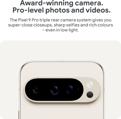 Google Pixel 9 Pro (Porcelain, 256 GB) - Thumbnail 3