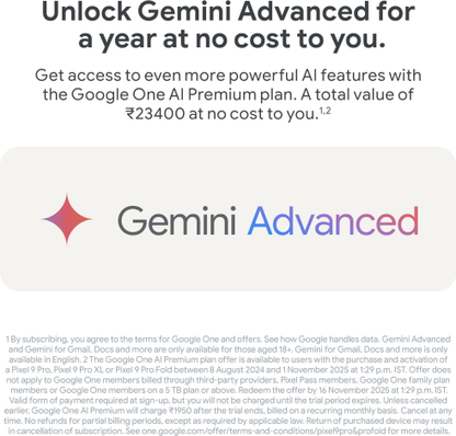 Google Pixel 9 Pro (Porcelain, 256 GB) - Thumbnail 7