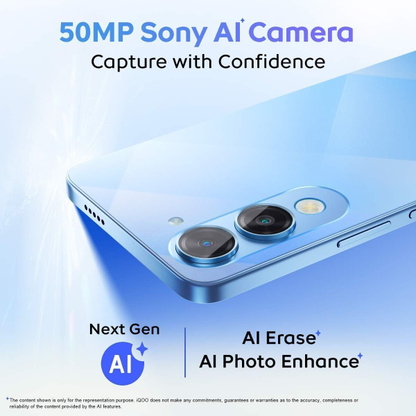 IQOO Z10 Lite 5G (Titanium Blue, 128 GB) - Thumbnail 5