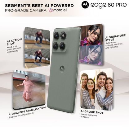 MOTOROLA Edge 60 Pro (Pantone Shadow, 256 GB) - Thumbnail 11