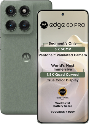 MOTOROLA Edge 60 Pro (Pantone Shadow, 256 GB) - Thumbnail 3