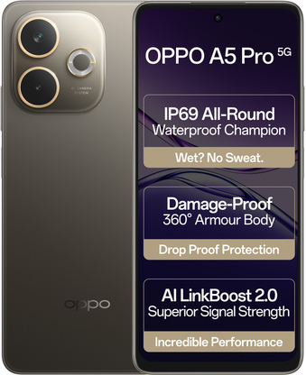 OPPO A5 Pro 5G (Mocha Brown, 256 GB)