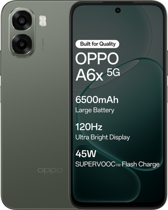 OPPO A6x 5G (Olive Green, 64 GB)