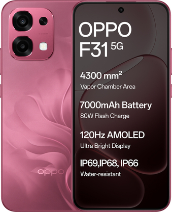 OPPO F31 5G (Bloom Red, 256 GB)