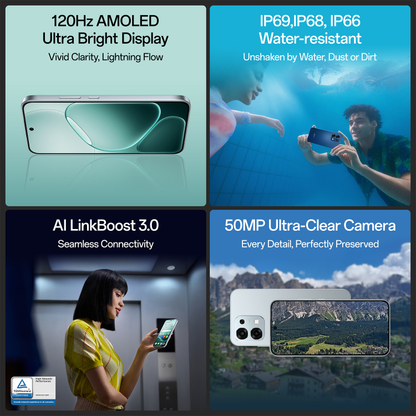 OPPO F31 5G (Cloud Green, 128 GB) - Thumbnail 8