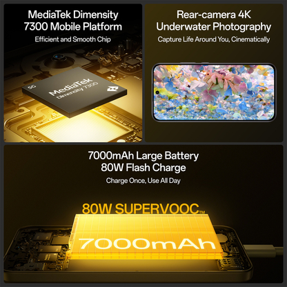 OPPO F31 Pro 5G (Desert Gold, 128 GB) - Thumbnail 6