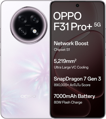 OPPO F31 Pro+ 5G (Festival Pink, 256 GB)