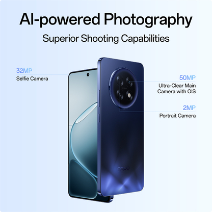 OPPO F31 Pro+ 5G (Gemstone Blue, 256 GB) - Thumbnail 2