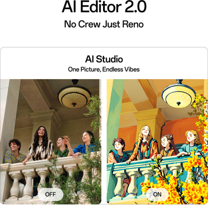 OPPO Reno14 5G (Forest Green, 256 GB) - Thumbnail 15