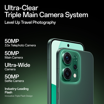 OPPO Reno14 5G (Forest Green, 256 GB) - Thumbnail 4