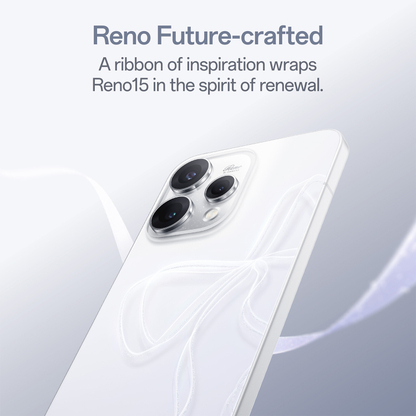 OPPO Reno15 5G (Glacier White, 256 GB) - Thumbnail 2