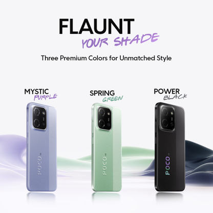 POCO C85 5G (Mystic Purple, 128 GB) - Thumbnail 10