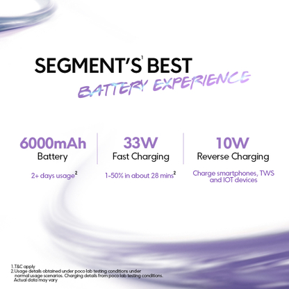 POCO C85 5G (Mystic Purple, 128 GB) - Thumbnail 4