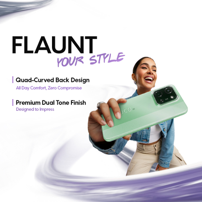 POCO C85 5G (Mystic Purple, 128 GB) - Thumbnail 8