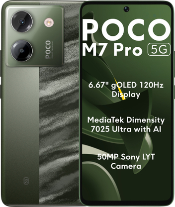 POCO M7 Pro 5G (Olive Twilight, 128 GB)