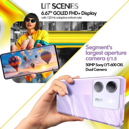 POCO M7 Pro 5G (Olive Twilight, 128 GB) - Thumbnail 3