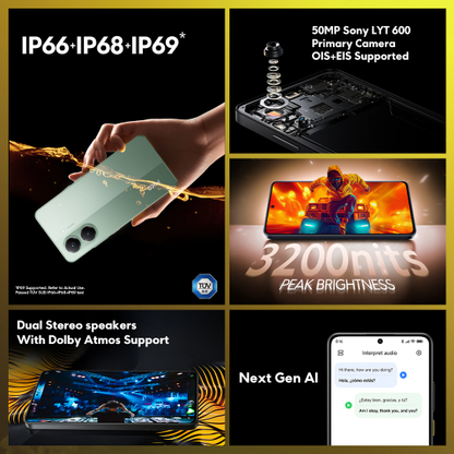 POCO X7 Pro 5G (Nebula Green, 256 GB) - Thumbnail 3