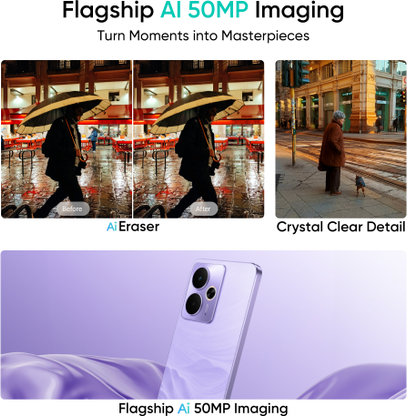 realme 14T 5G (Surf Green, 256 GB) - Thumbnail 6