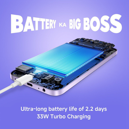 REDMI 15C 5G (Dusk Purple, 128 GB) - Thumbnail 3