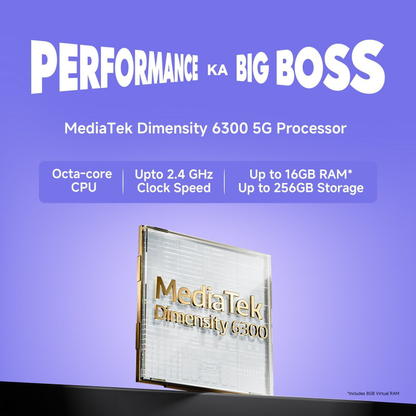 REDMI 15C 5G (Dusk Purple, 128 GB) - Thumbnail 4